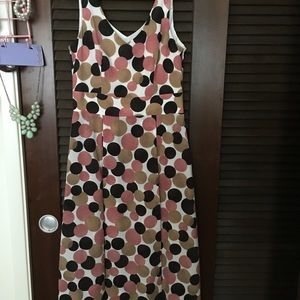 Anne Klein polka dot dress